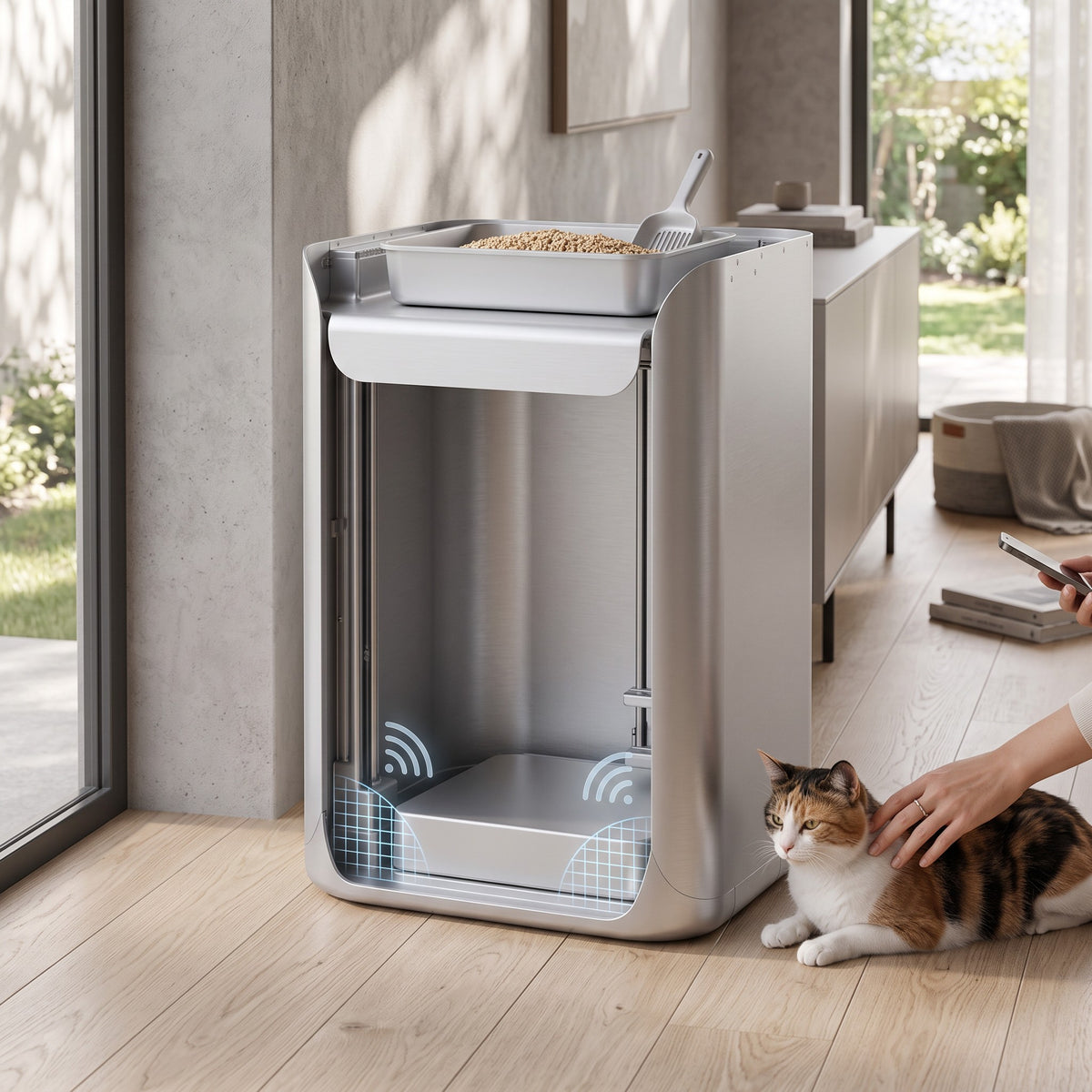 Purrlavator — Electric Litter Box Lift